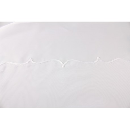 Woal haftowany WALERIA, wys 280 cm, kol biały