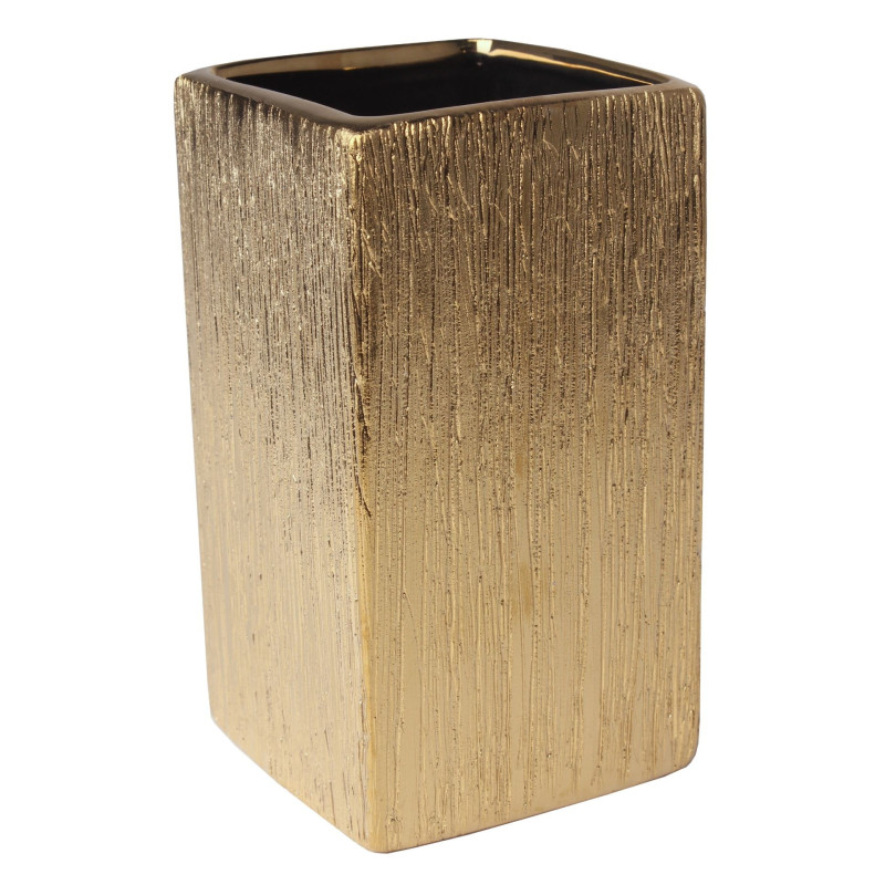 Kubek FLOSS 6,5x6,5x11,5 cm, kol. złoty