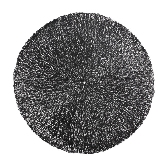 Podkładka BOLIDE,śr.38cm, kol. czarny - 5908262441331