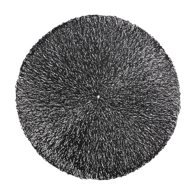 Podkładka BOLIDE,śr.38cm, kol. czarny