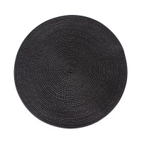 podkładka SPLOT, średnica 38 cm, kolor czarny - 5908262481924