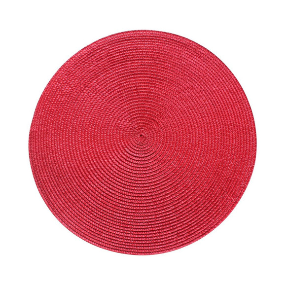 podkładka SPLOT, średnica 38 cm, kolor czerwony - 5908262481894