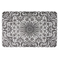 Podkładka LACE, 45x30 cm, kol. szary - 5908262439499