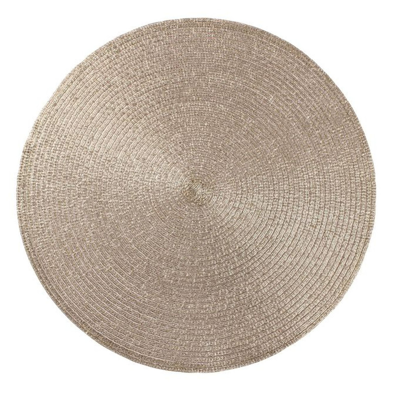 podkładka GLITTER, śr. 38 cm, kol. złoty