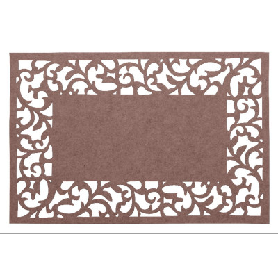 Podkładka filcowa FIX, 45x30 cm, kol. taupe