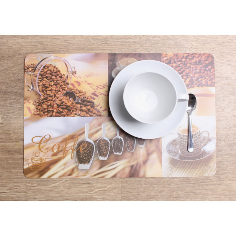 Podkładka ESPRESSO 43,5x28,2 cm, brązo