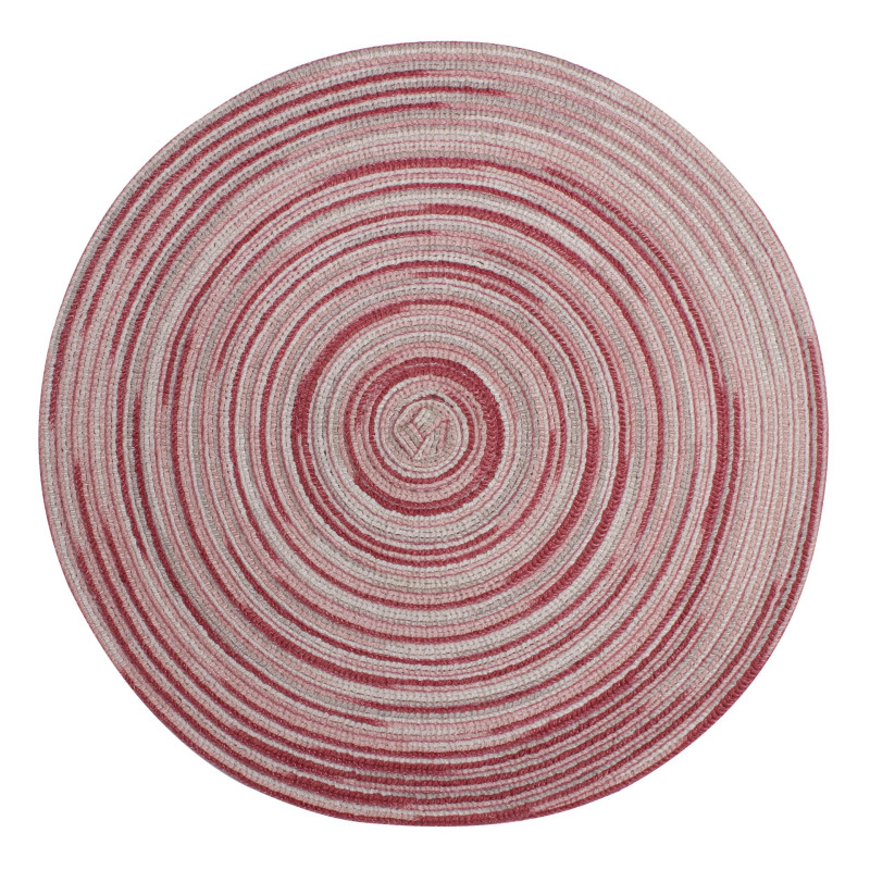 Podkładka LOLLIPOP, śr. 38 cm, kol. różowy