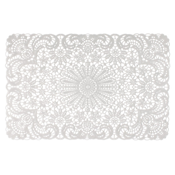 Podkładka LACE, 45x30 cm, kol. BIAŁY