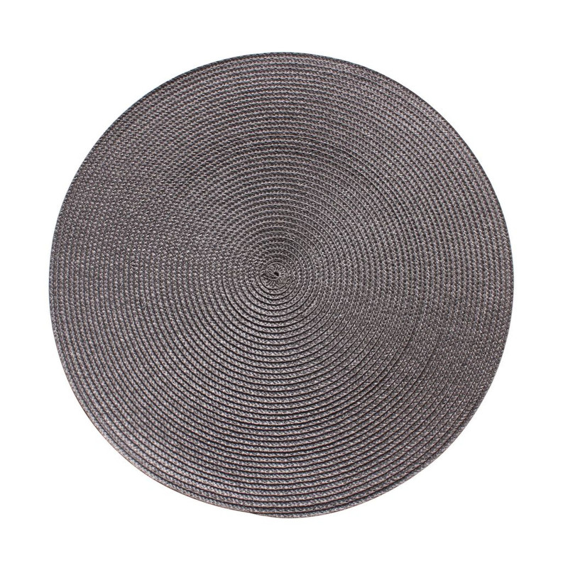 Podkładka SPLOT, śr. 38 cm, kol. szary - 5908262481917