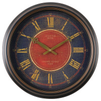 zegar ścienny WALDORF średn. 40cm brąz-MC