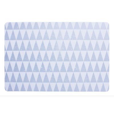 Podkładka PYRAMIDS, 43,5x28,5 cm, kol. srebrny - 5908262437976