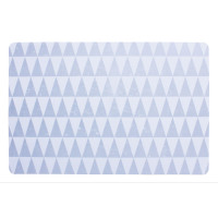 Podkładka PYRAMIDS, 43,5x28,5 cm, kol. srebrny - 5908262437976