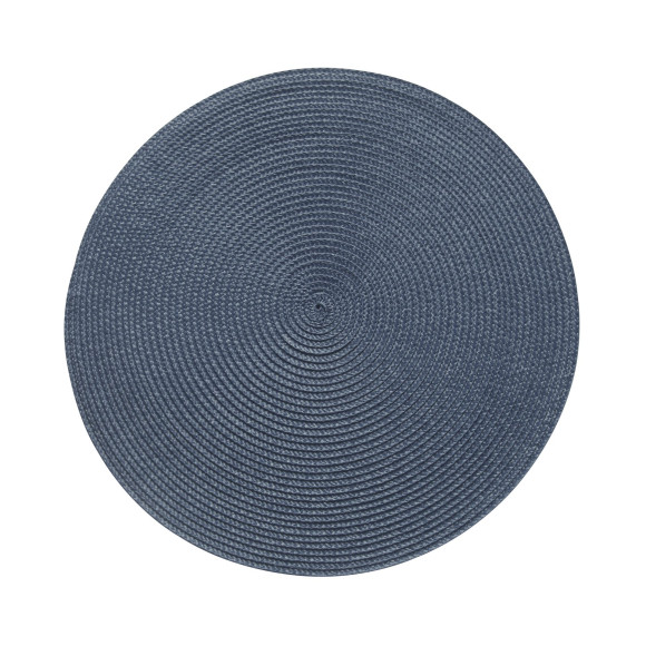 podkładka SPLOT, śr. 38 cm, kol. granatowy - 5908262441485