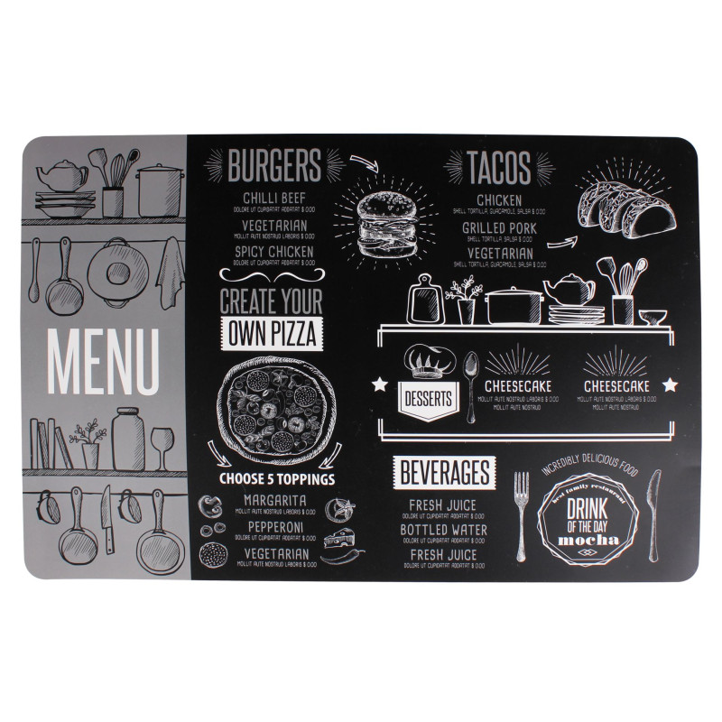 Podkładka TACOS, 43,5x28,5 cm - 5908262425232