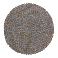 Podkładka stołowa Vienna 38 cm szara - 5903754810855