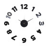 Zegar naklejany STICKER BLINK, średnica 75 cm, kolor cza  - mechanizm cichy  - 5908262431950