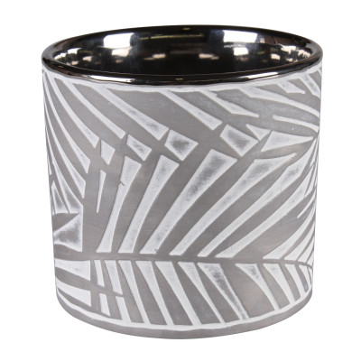 Osłonka SOREN ceramiczna, 12, 5x12, 5x12cm, SZARA - 5908262446404