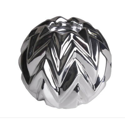Świecznik HURON, 12, 5/12, 5/11, 5 cm, kolor srebrny - 5908262429742