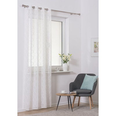 Firana Casablanca 140x260 cm biala  - 5908262445544
