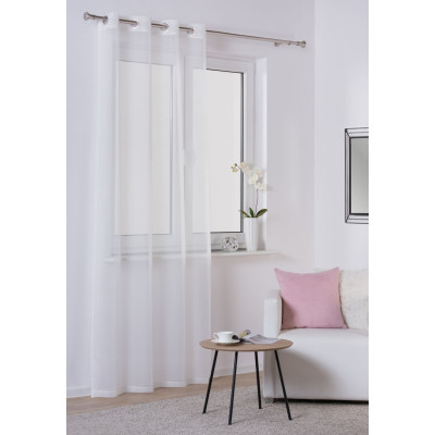 Firana Diana 140 x 260 cm w kolorze białym - 5908262443298