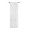 Firana z taśmą FRIVOLI 140x260 cm, kolor off white - 5908262440730