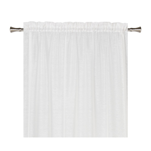 Firana z taśmą FRIVOLI 140x260 cm, kolor off white - 5908262440730