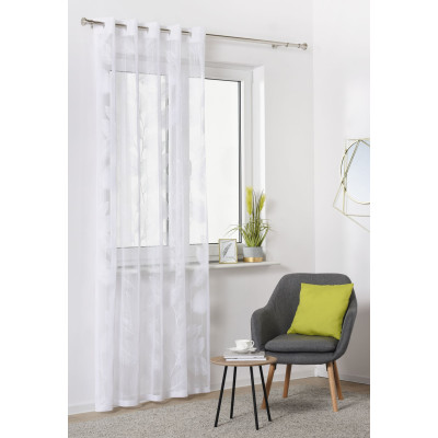 Firana żakardowa ISSA 140/250 cm kol biały - 5900386964246