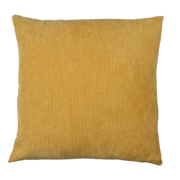 Poszewka SZTRUKS 45x45 cm, kol. musztardowy - 5903754805813