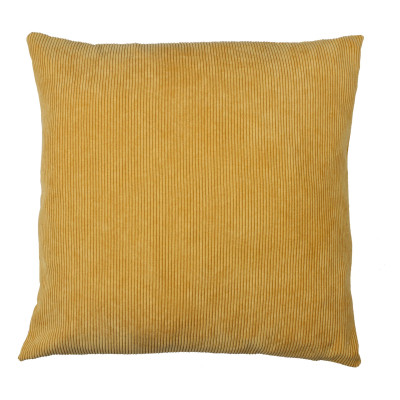 Poszewka SZTRUKS 45x45 cm, kol. musztardowy - 5903754805813