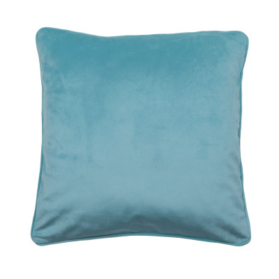 Poszewka aksamitna Velutto niebieska 45x45 cm - 5903754802577