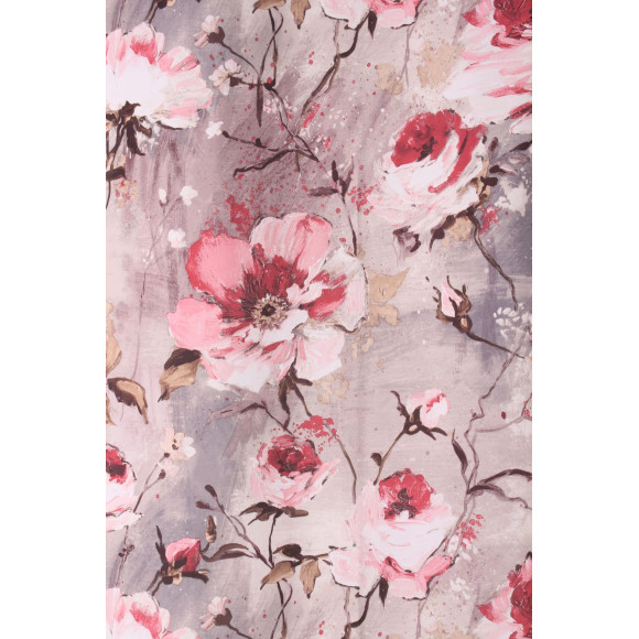 Zasłona z kółkami IMPRESS 140x260 cm kol. czerwony
     - 5908262445360