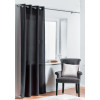 Zasłona z kółkami OXFORD 140/260 cm kolor czarny - 5908262422101