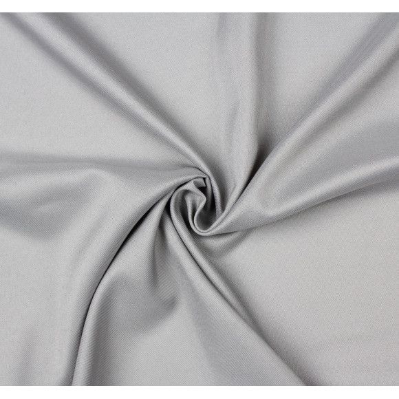 Zasłona z kółkami OXFORD 140/260 cm kolor szary - 5908262409744