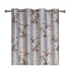 Zasłona z kółkami PEONY 140/260 cm, kol.szary - 5903754802102