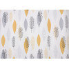 Zasł. z taśmą TAOS 140x300 kol.szary/musztarda - 5903754816130
