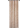 Zasłona z kółkami VELVET 140x260 cm, kolor beżowy - 5908262469601