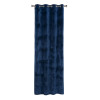 Zasłona z kółkami VELVET 140x260cm, kolor granatowy - 5908262469618