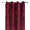 Zasłona z kółkami VELVET 140x260 rubinowy - 5908262455420
