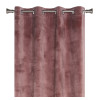 Zasłona z kółkami VELVET 140x260 cm, kolor wrzosowy - 5908262480743
