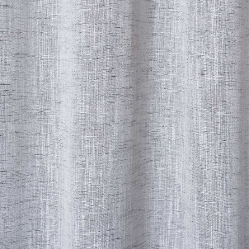 Zasłona z kółkami VIENTO 140x260 cm, kol. szary - 5903754821400