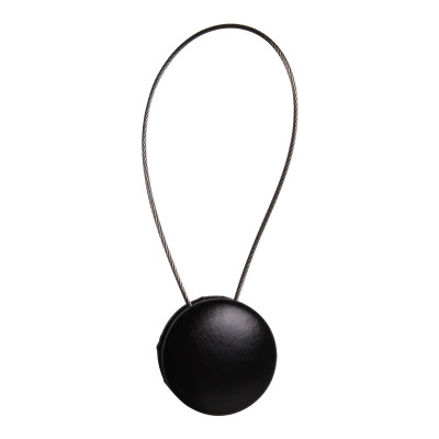 Upinacz do zasłon firan z magnesem Metallic czarny - 5908262421609