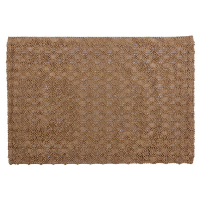 Podkładka Boho papierowa ABAJO, 45x30cm, kol.brązowy - 5903754815072