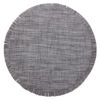 Podkładka mata na stół BARRA okrągła 38cm szara - 5903754820861