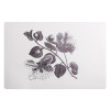 Podkładka CAPERS kwiaty pąki 43,5x28cm,kol.biało-czarny - 5903754826405