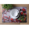 Podkładka AMOR serce kwiaty róże 43,5x28 cm - 5903754820564