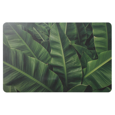 Podkładka mata na stół BANANA Liście bananowca kolor zielony 43,5x28 cm - 5903754828881