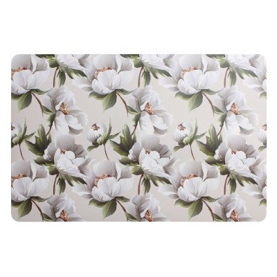 Podkładka BLUMEN białe kwiaty 43,5x28 cm PP - 5903754829130