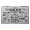 Podkładka CUISINE menu burger pizza 43,5x28 cm - 5903754824425