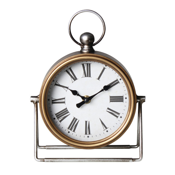 Zegar stojący ALPEN 18x24 cm mechanizm cichy retro - 5903754816864
