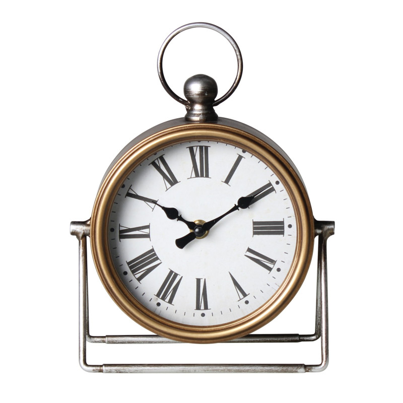 Zegar stojący ALPEN 18x24 cm mechanizm cichy retro - 5903754816864